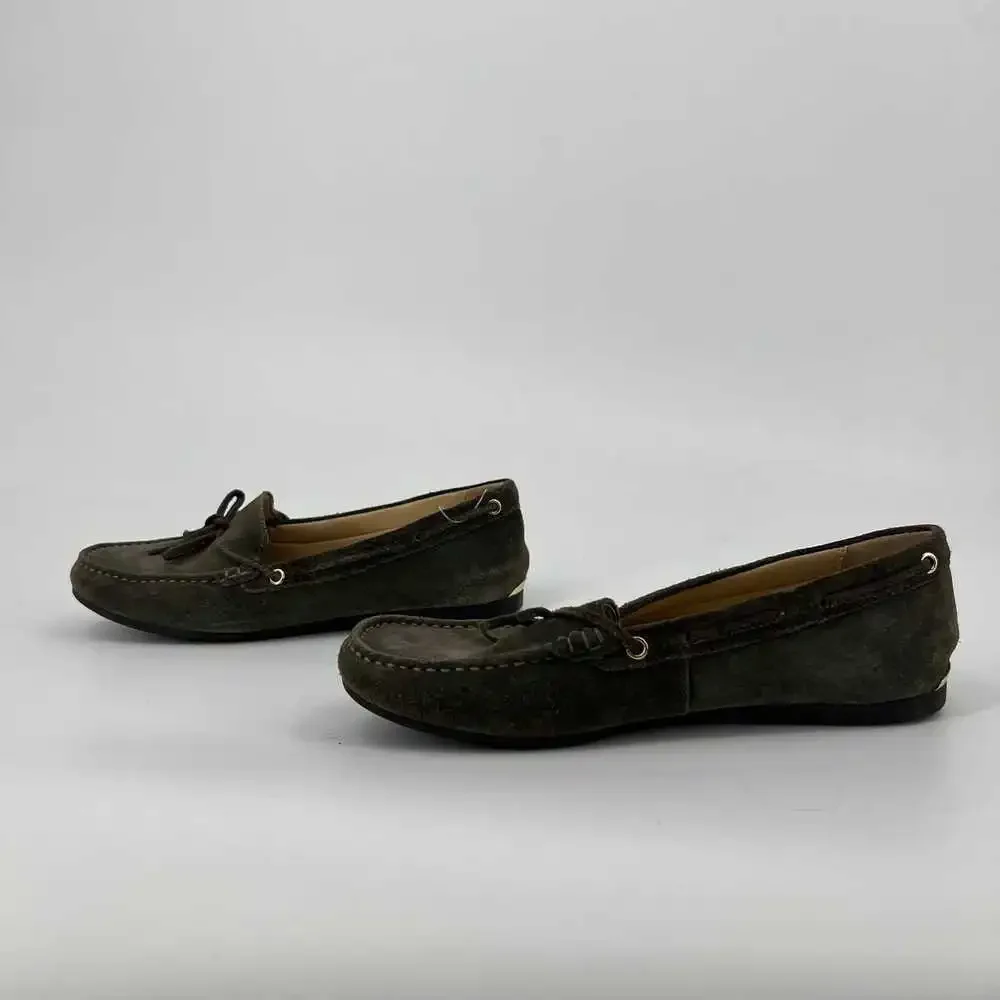 Michael Kors Gray Suede Moccasins | Size 9